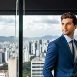 Home 18 FRM 공부 중 슬럼프 극복법 - **Prompt: Rekindling Ambition in a Modern Brazilian Setting**
"A determined and confident young ...