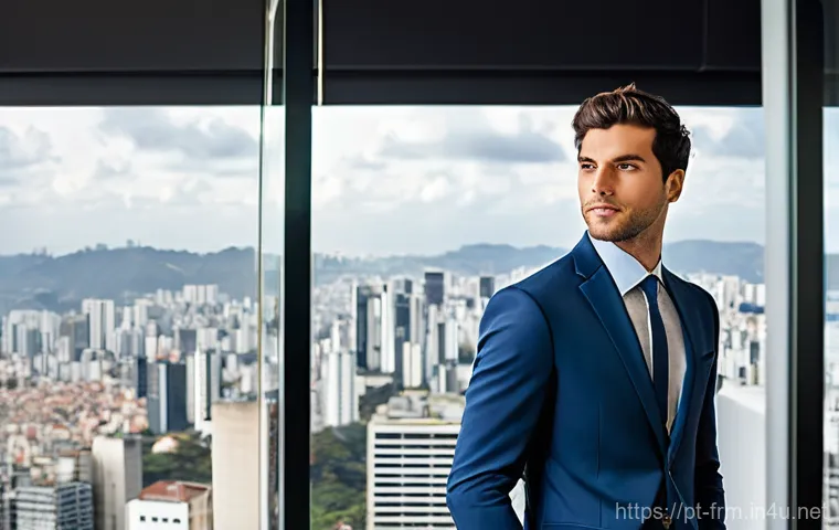 FRM 공부 중 슬럼프 극복법 - **Prompt: Rekindling Ambition in a Modern Brazilian Setting**
    "A determined and confident young ...